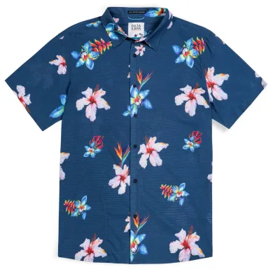 BAJA LLAMA FLOWER POWERS MOJAVE SHIRT