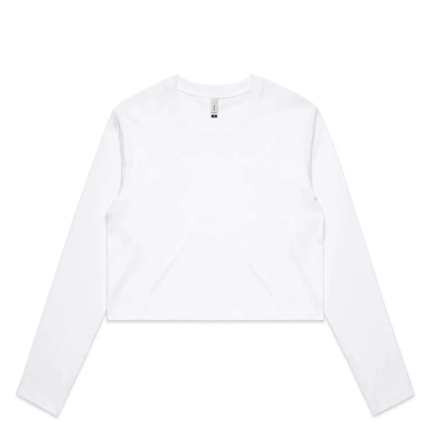 ASCOLOUR WOMEN&#39;S CROP LONG SLEEVE TEE 
