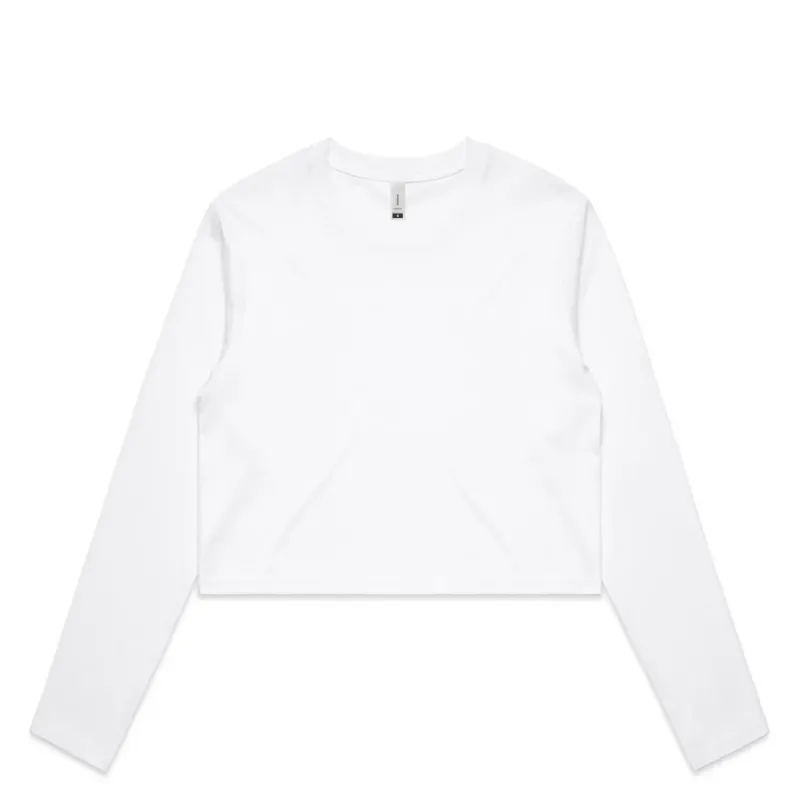 ASCOLOUR WOMEN&#39;S CROP LONG SLEEVE TEE 