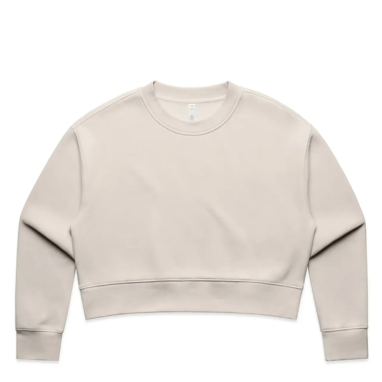 ASCOLOUR WOMEN&#39;S RELAX CROP CREWNECK SWEATSHIRT