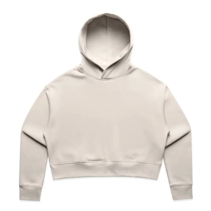 ASCOLOUR WOMEN&#39;S RELAX CROP PULLOVER HOODIE
