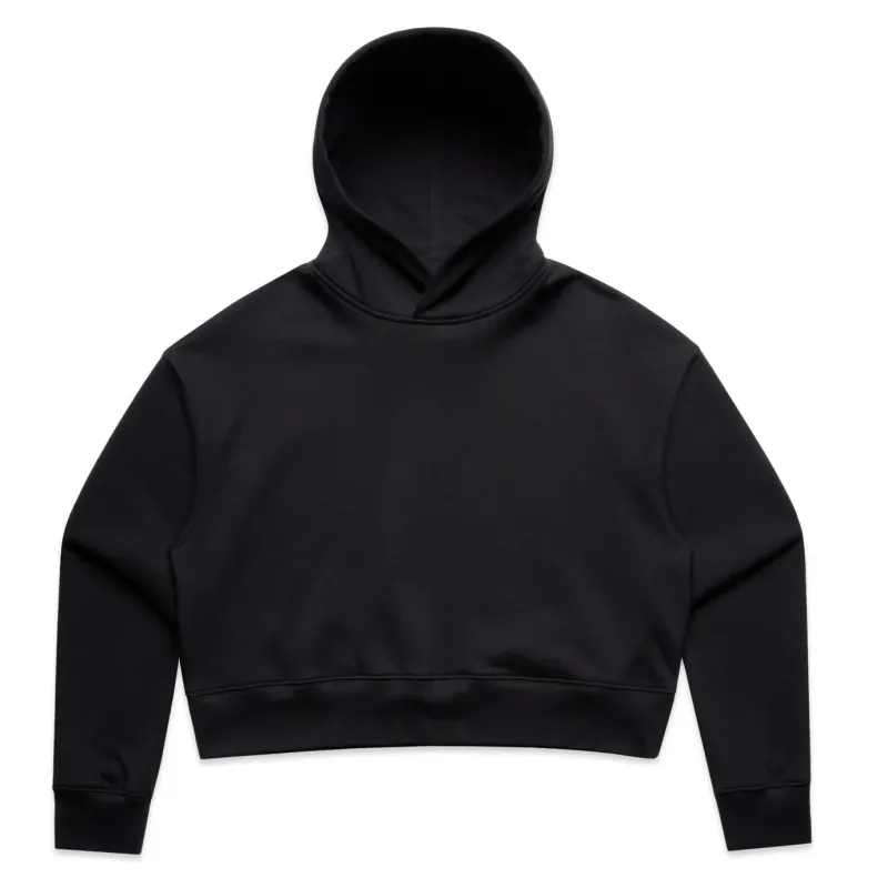 ASCOLOUR WOMEN&#39;S RELAX CROP PULLOVER HOODIE