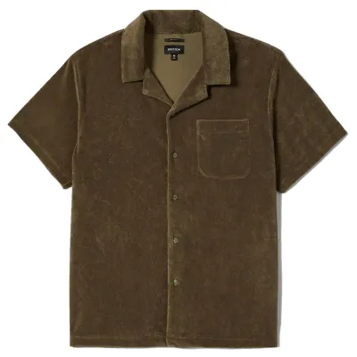 BRIXTON BUNKER TERRY CLOTH SHIRT  