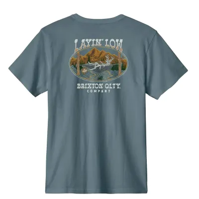 BRIXTON LAYIN&#39; LOW TEE 