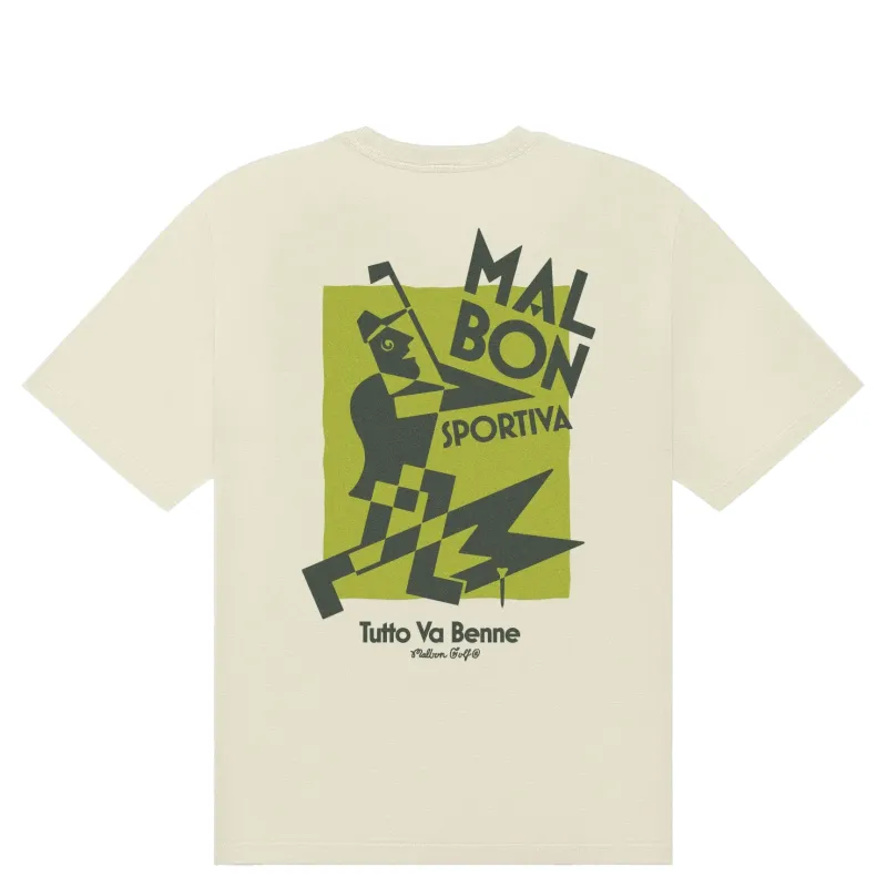 MALBON GOLF SPORTIVA TEE   