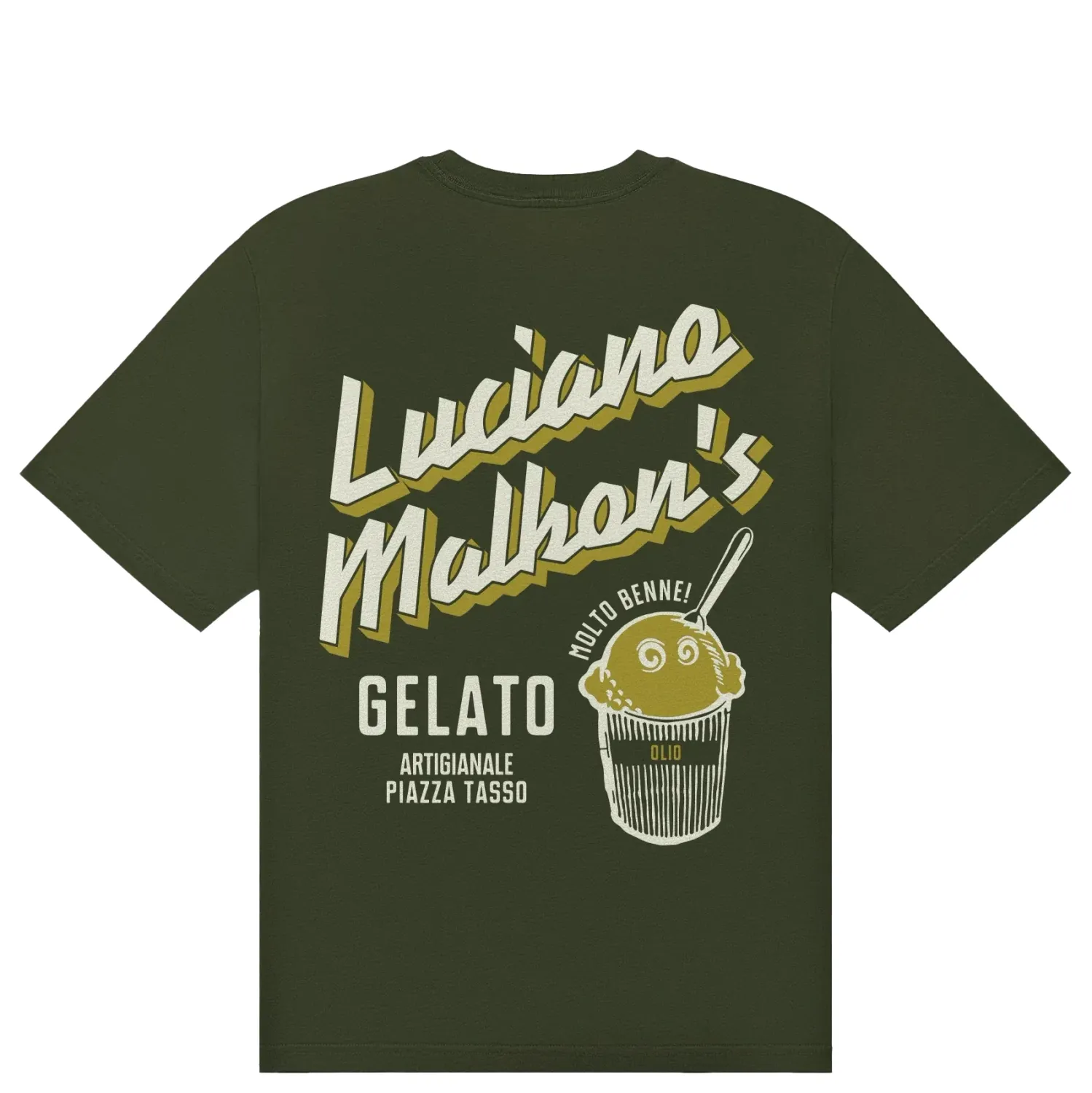 MALBON GOLF GELATO STAND POCKET TEE  