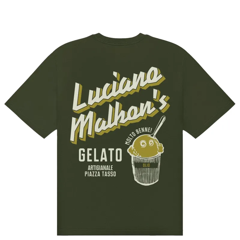 MALBON GOLF GELATO STAND POCKET TEE  