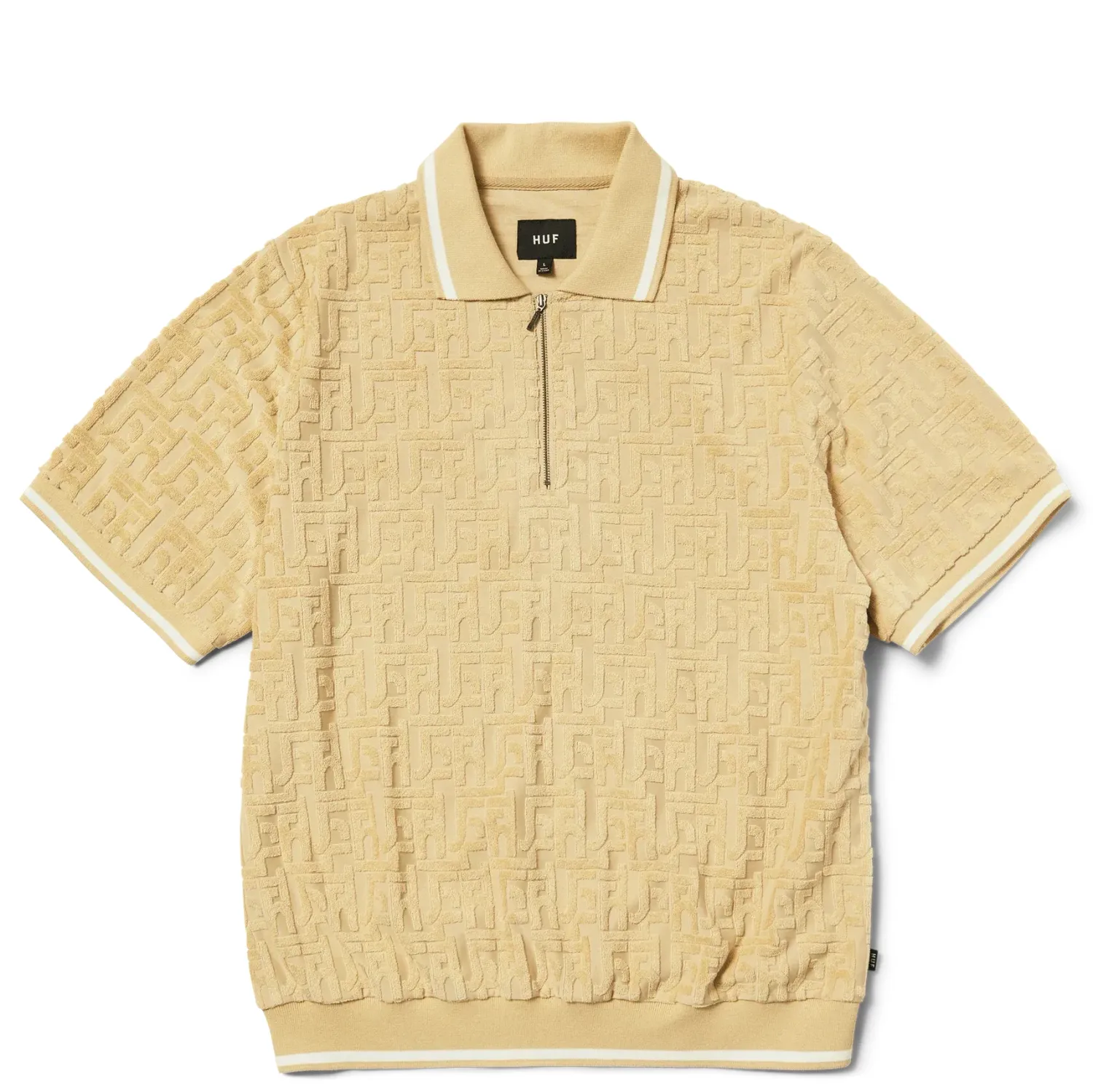 HUF TETHER JACQUARD TERRY TOP 