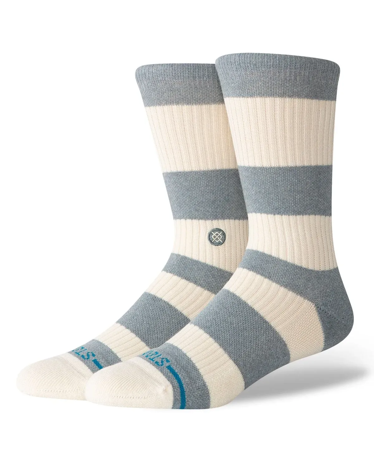 STANCE FRED DENIM COTTON CREW SOCKS