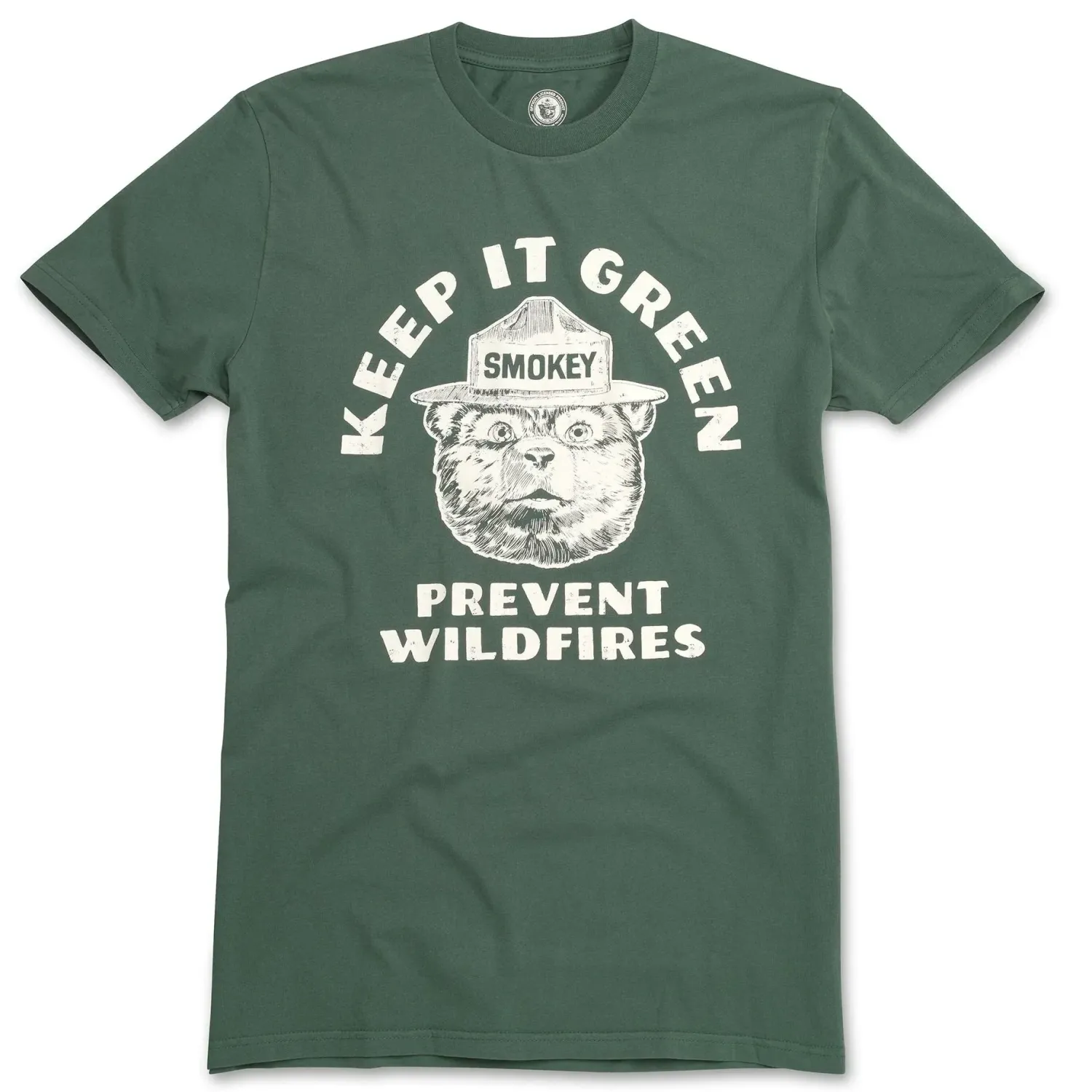 AMERICAN NEEDLE SMOKEY BEAR RED LABEL TEE
