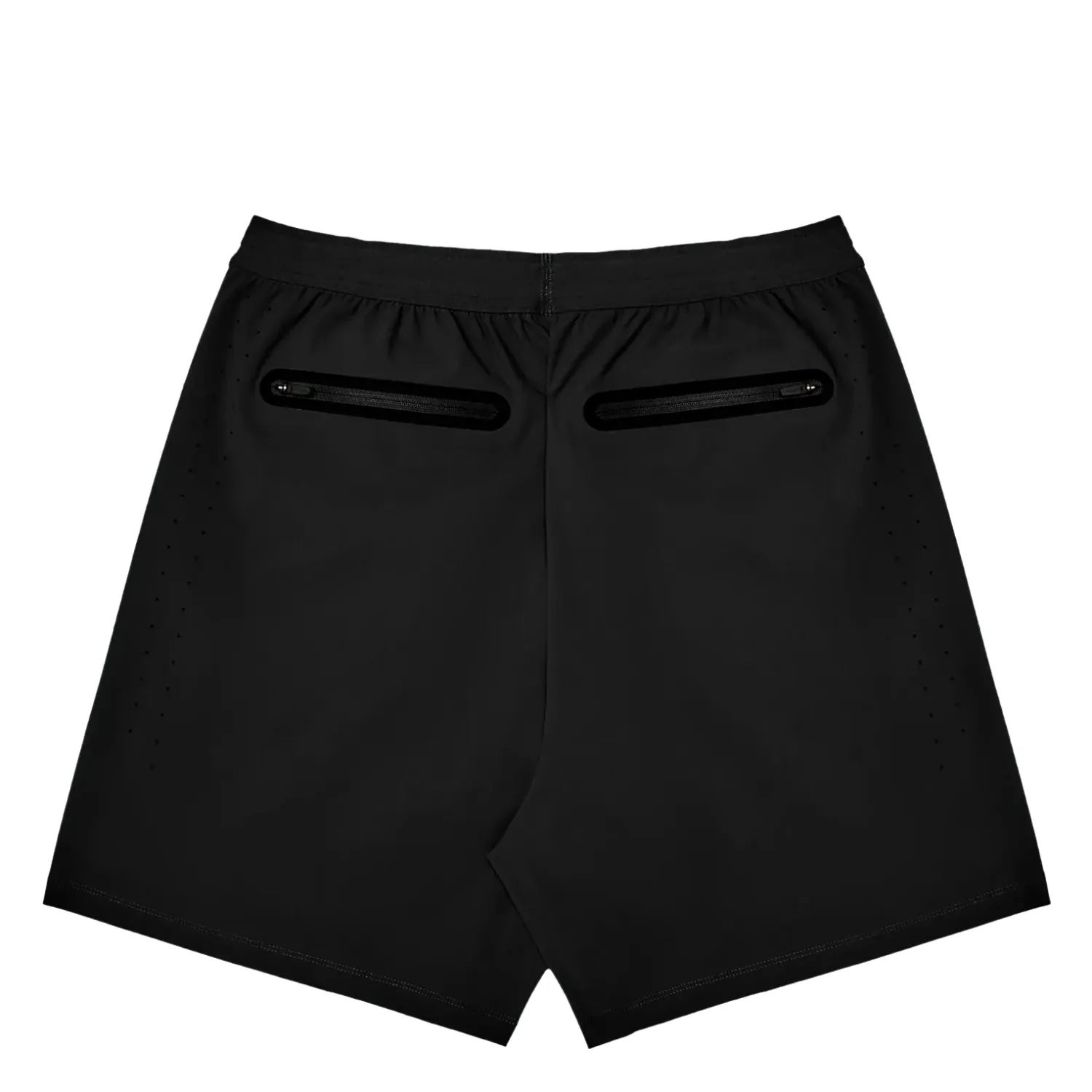 Malbon Golf Performance 2-1 Shorts – Black Athletic Golf Shorts