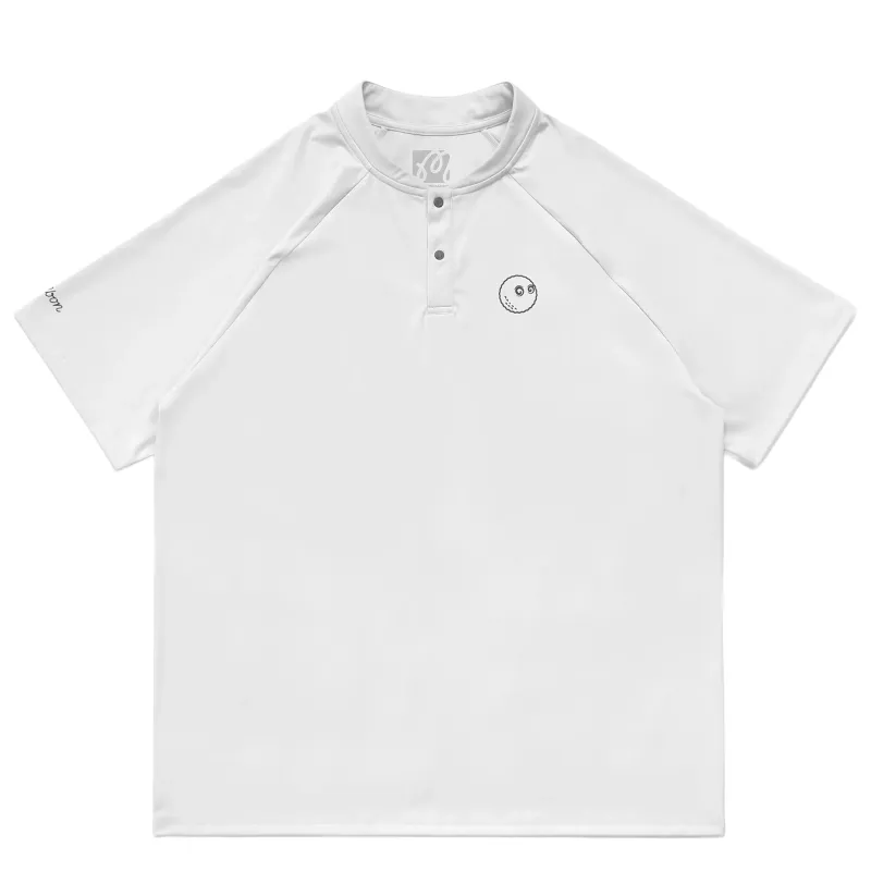 MALBON GOLF PERFORMANCE BLADE COLLAR POLO SHIRT 