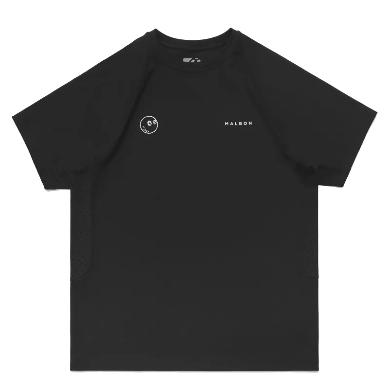 MALBON GOLF PERFORMANCE POLY BREATHABLE TEE