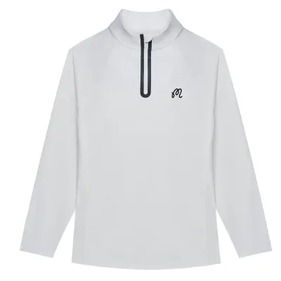 MALBON GOLF PERFORMANCE RAGLAN QUARTER ZIP
