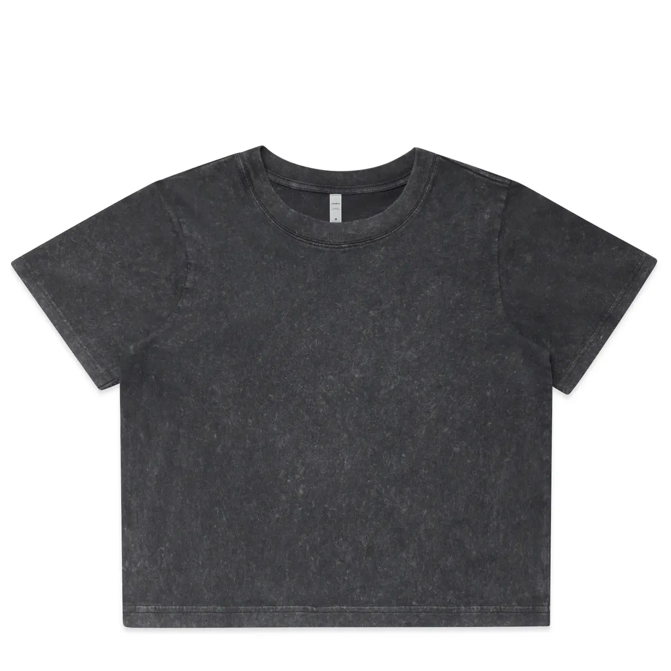 ASCOLOUR WOMEN&#39;S STONE WASH HEAVY CROP TEE