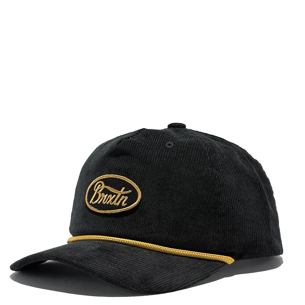 BRIXTON PARSONS NETPLUS CORDUROY SNAPBACK HAT