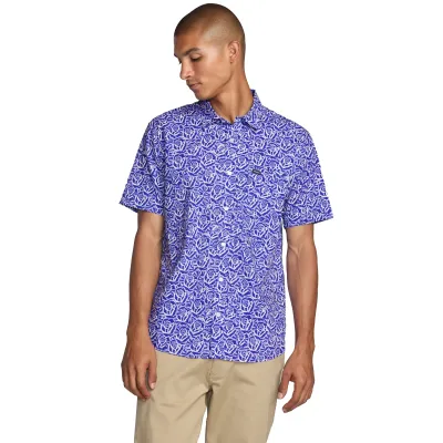 RVCA BARBA ROSES SHIRT  