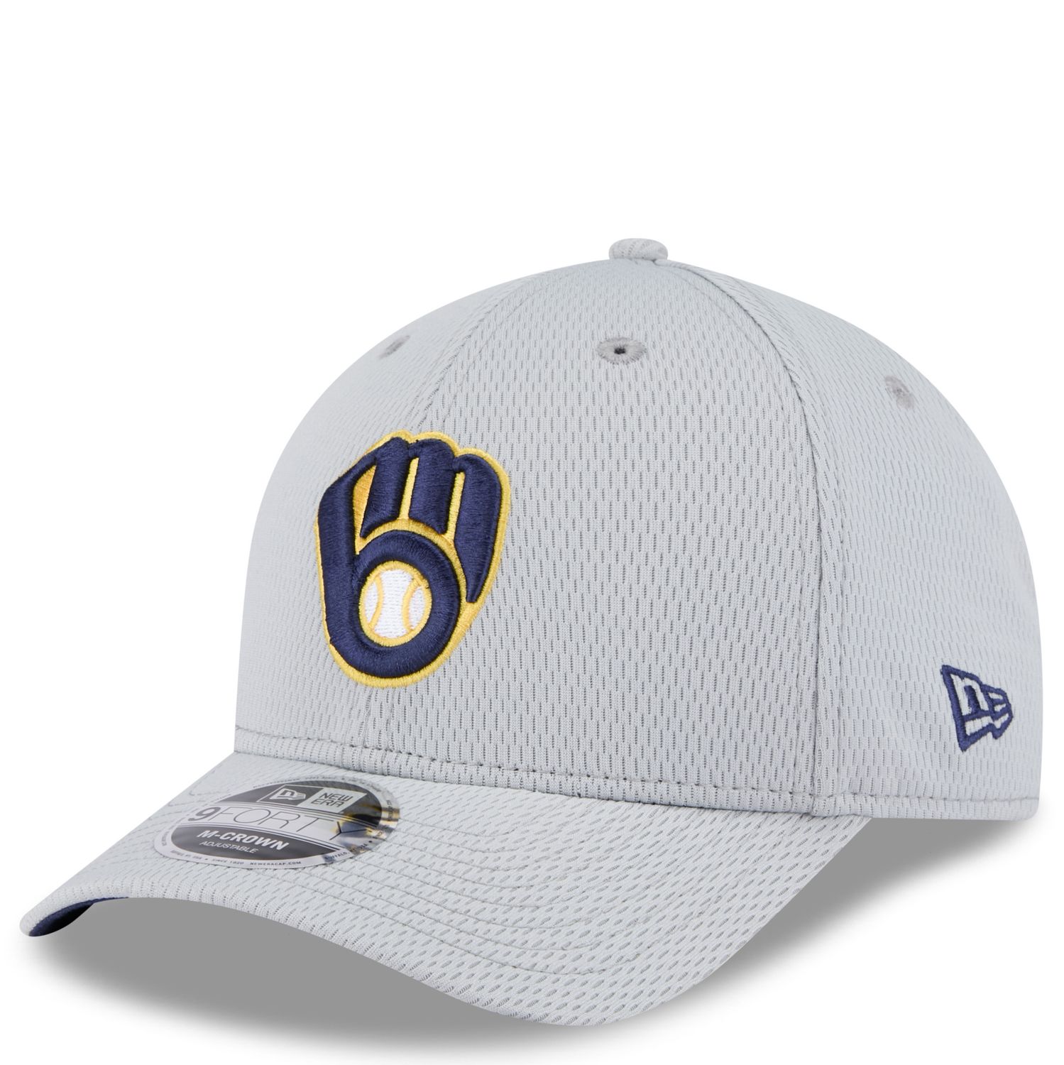 NEW ERA MILWAUKEE BREWERS M-CROWN 9FORTY SNAPBACK HAT