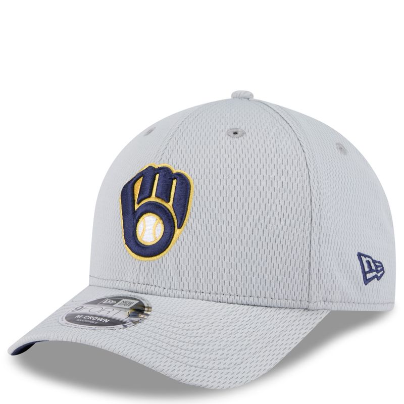 NEW ERA MILWAUKEE BREWERS M-CROWN 9FORTY SNAPBACK HAT