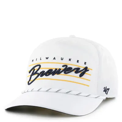 ’47 BRAND MILWAUKEE BREWERS DOWNBURST HITCH SNAPBACK HAT