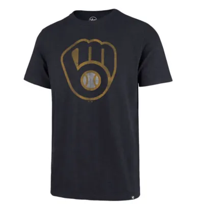 &#39;47 BRAND MILWAUKEE BREWERS GRIT SCRUM TEE