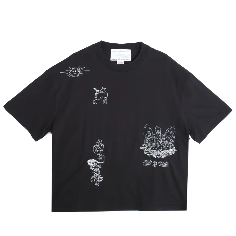 JUNGLES LIFE IS MAGICK TEE   