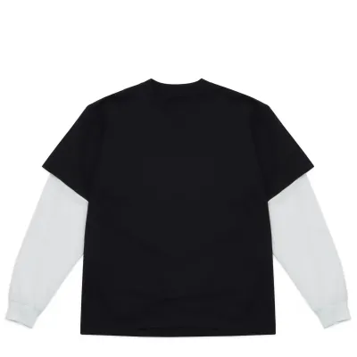 COTTON COLLECTIVE OVERSIZED BOX 2FER LONG SLEEVE TEE