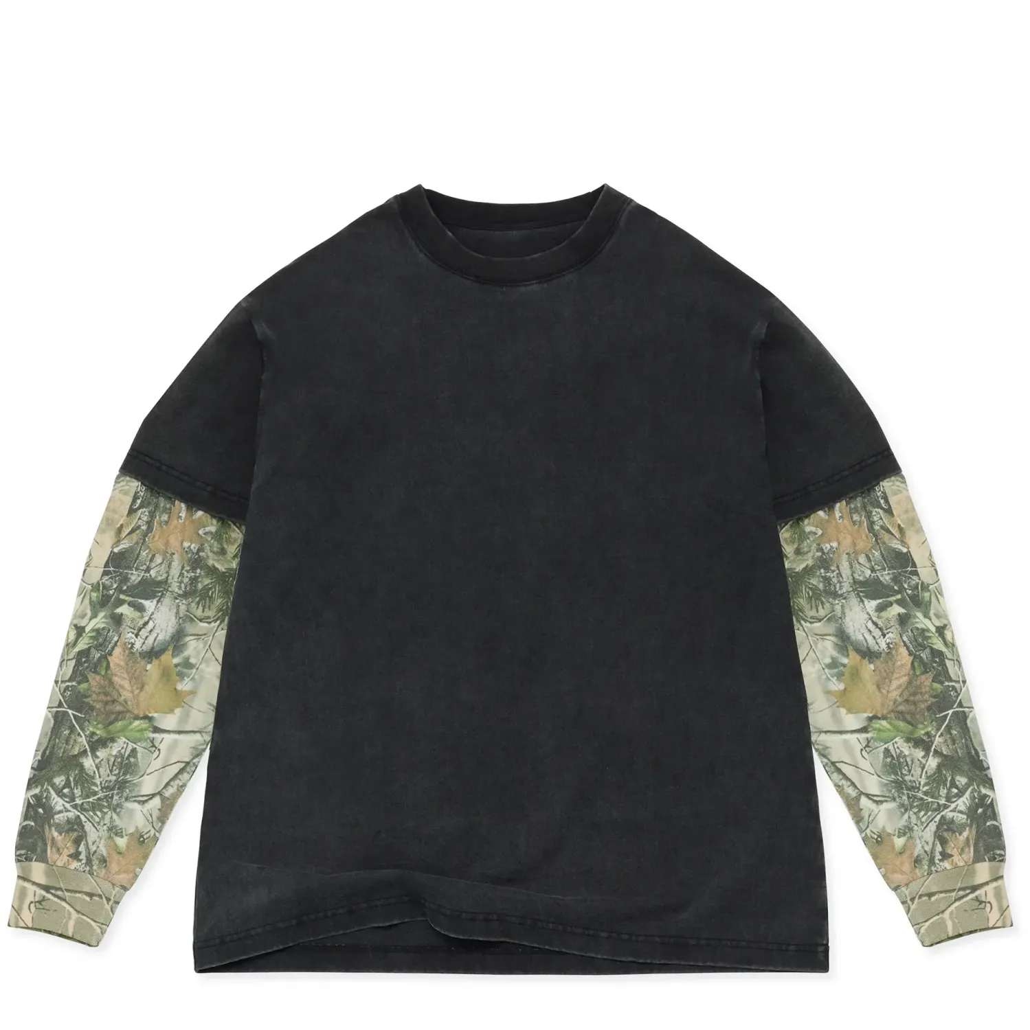 COTTON COLLECTIVE OVERSIZED BOX 2FER LONG SLEEVE TEE