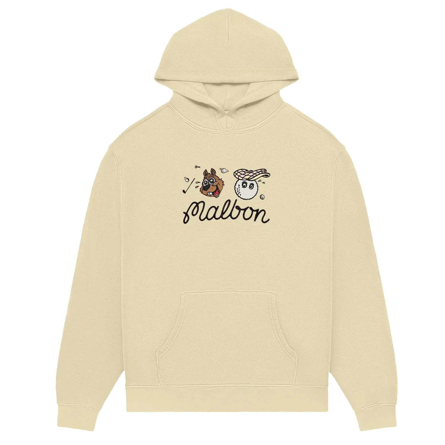 MALBON GOLF TWO MAN SCRAMBLE PULLOVER HOODIE