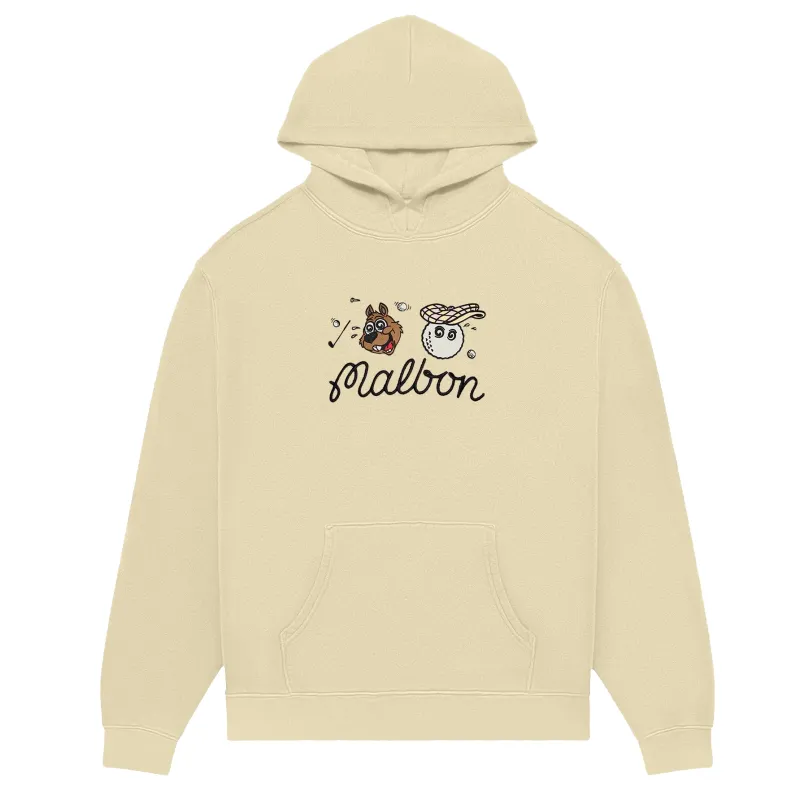 MALBON GOLF TWO MAN SCRAMBLE PULLOVER HOODIE