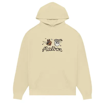 MALBON GOLF TWO MAN SCRAMBLE PULLOVER HOODIE