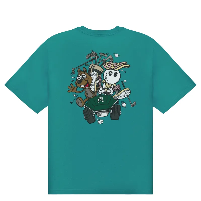 MALBON GOLF TWO MAN SCRAMBLE TEE
