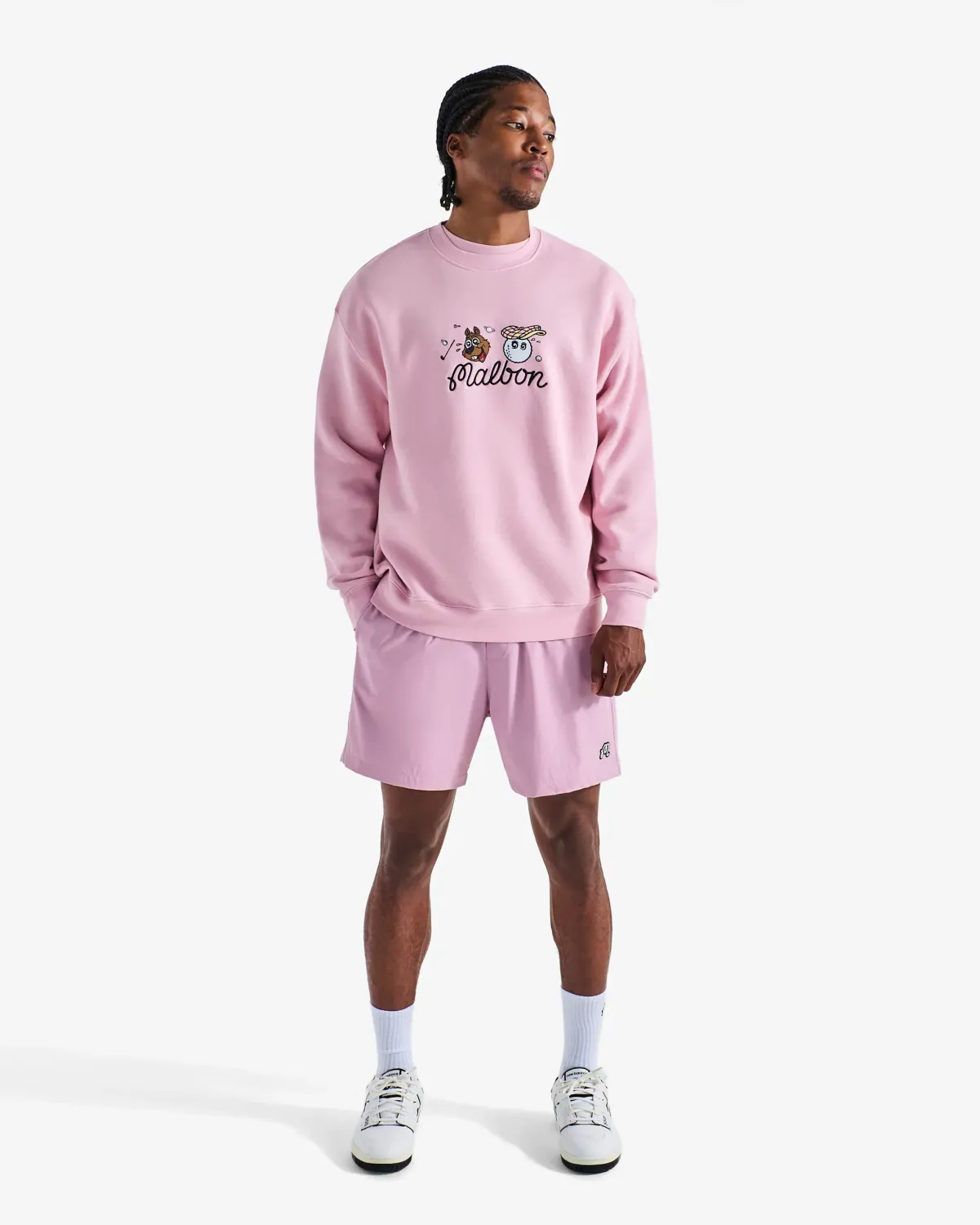 MALBON ♥ [MAN] [Two Man Scramble] Crewneck Sweatshirt TWO MAN SCRAMBLE HOODIE – Malbon Golf