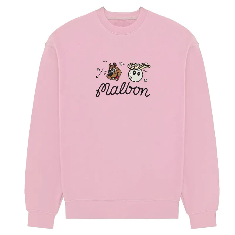 MALBON GOLF TWO MAN SCRAMBLE CREWNECK SWEATSHIRT