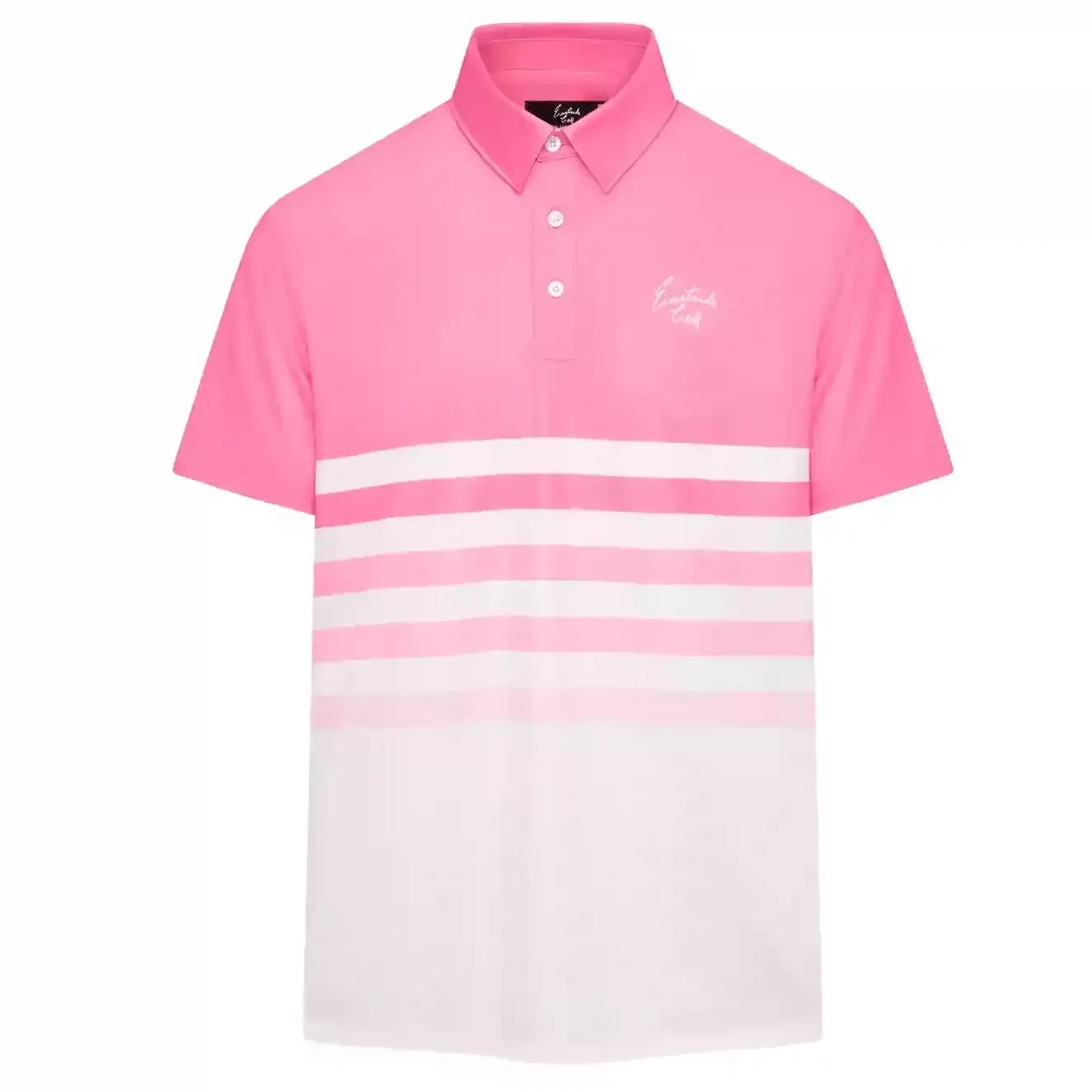 EASTSIDE GOLF OMBRE STRIPED SIGNATURE POLO SHIRT