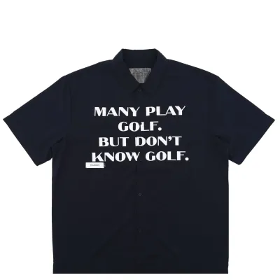 STUDENTS GOLF EDUCATE POPLIN BUTTON-UP SHIRT