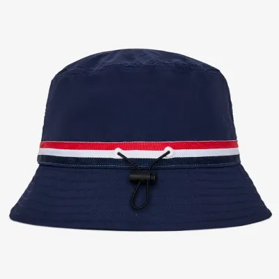 Malbon Golf IN GOLF WE TRUST NYLON バケットハット 2色 送料込 Malbon Golf In Golf We Trust Bucket Hat - Navy Nylon Hat