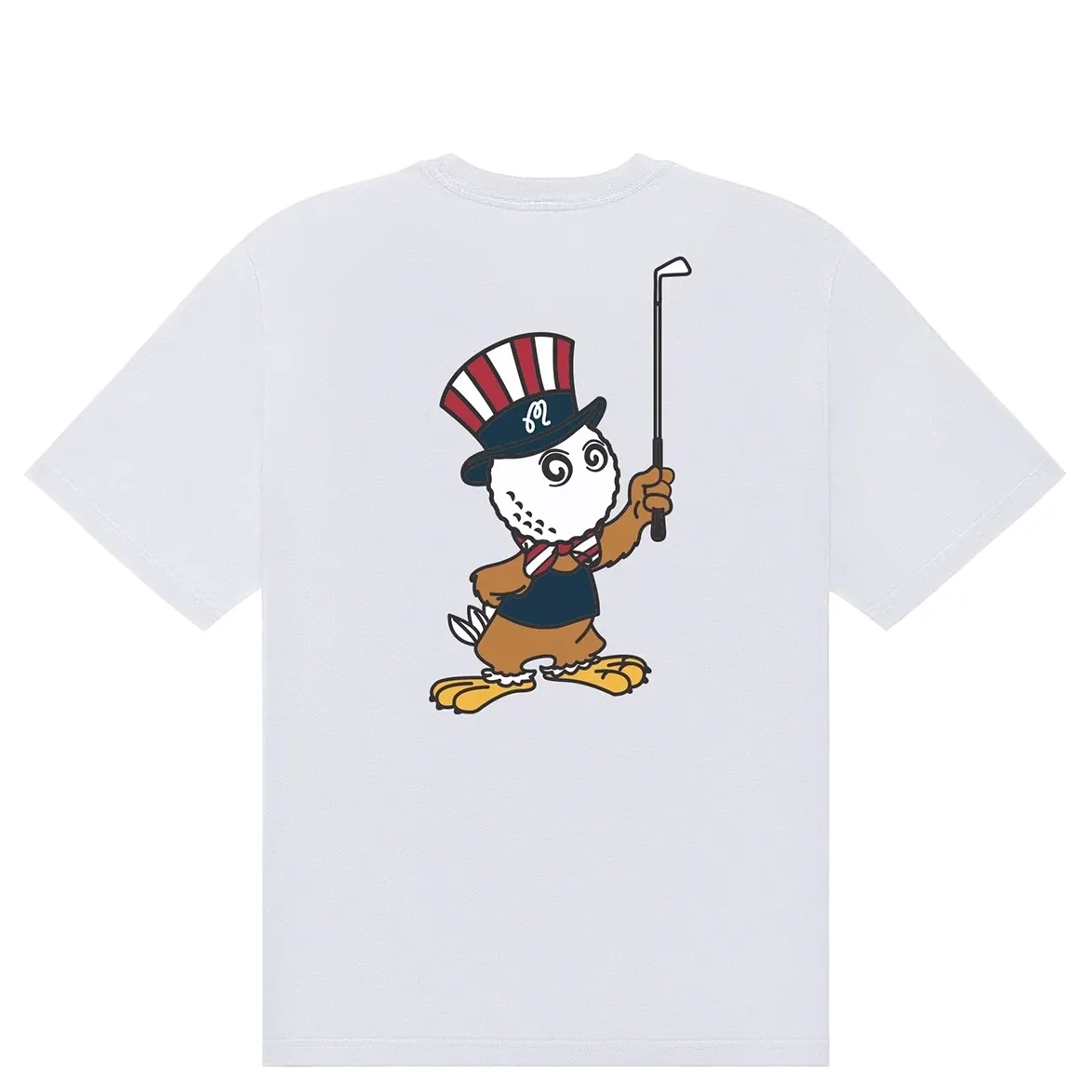 MALBON GOLF EAGLE BUCKETS POCKET TEE