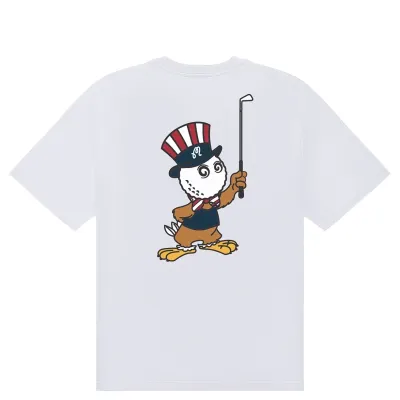 MALBON GOLF EAGLE BUCKETS POCKET TEE