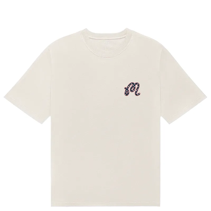 MALBON GOLF IN GOLF WE TRUST TEE