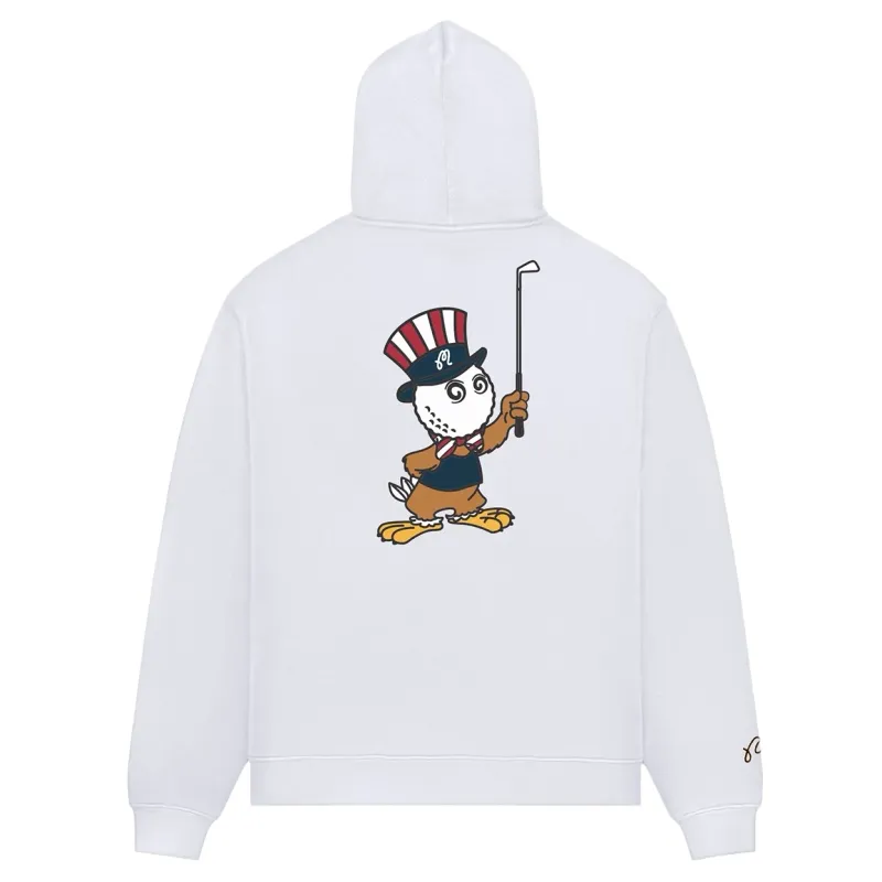 MALBON GOLF EAGLE BUCKETS PULLOVER HOODIE