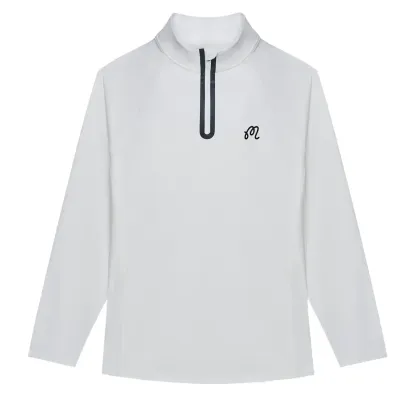 MALBON GOLF PERFORMANCE RAGLAN QUARTER ZIP