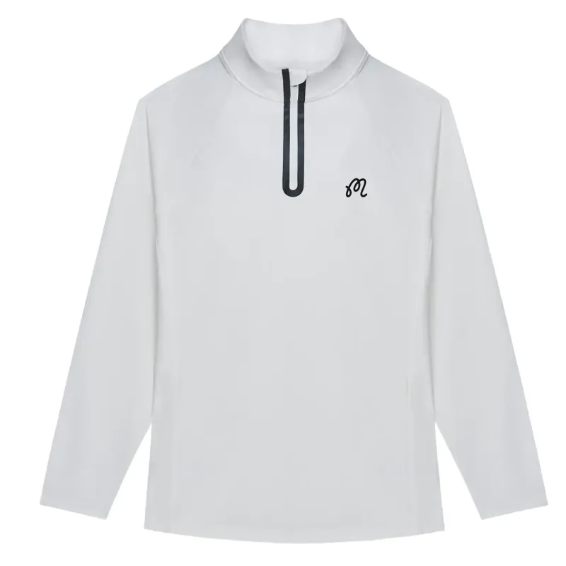 MALBON GOLF PERFORMANCE RAGLAN QUARTER ZIP