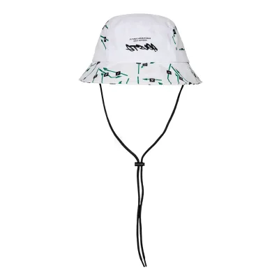 MALBON GOLF FUTURA TAG BUCKET HAT 