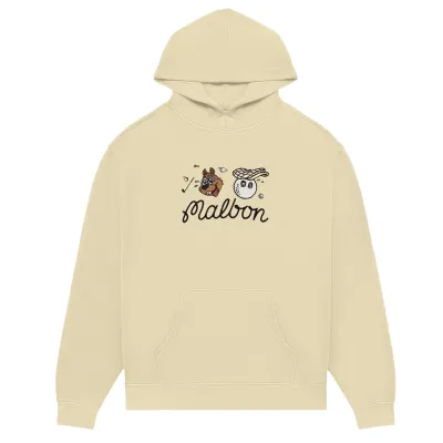 MALBON GOLF TWO MAN SCRAMBLE PULLOVER HOODIE