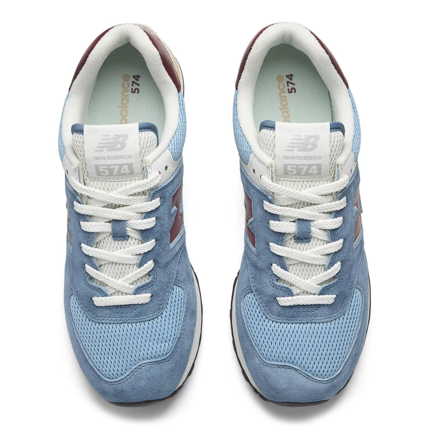 New Balance 574 Shoreline Blue Stillwater – Classic Suede Mesh