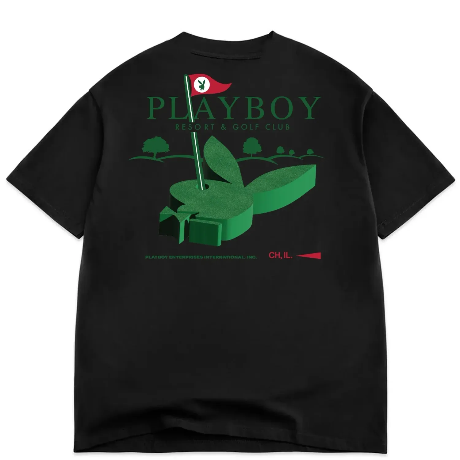 COLOR BARS X PLAYBOY BUNNY HILLS TEE