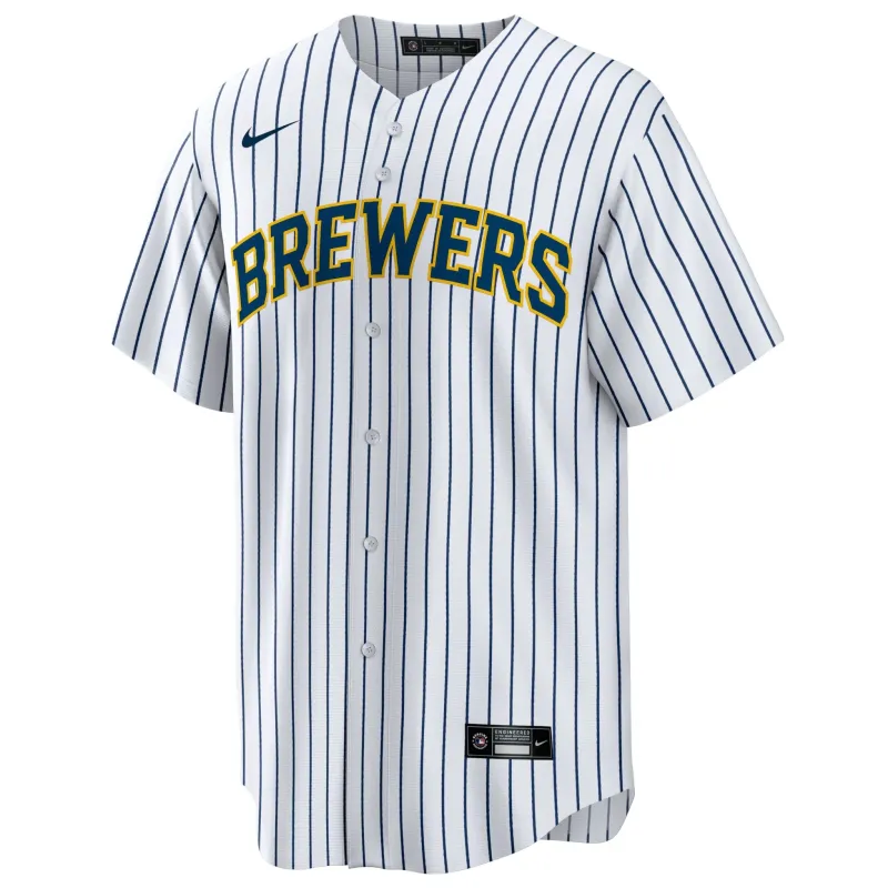 NIKE MILWAUKEE BREWERS CHRISTIAN YELICH ALTERNATE REPLICA JERSEY
