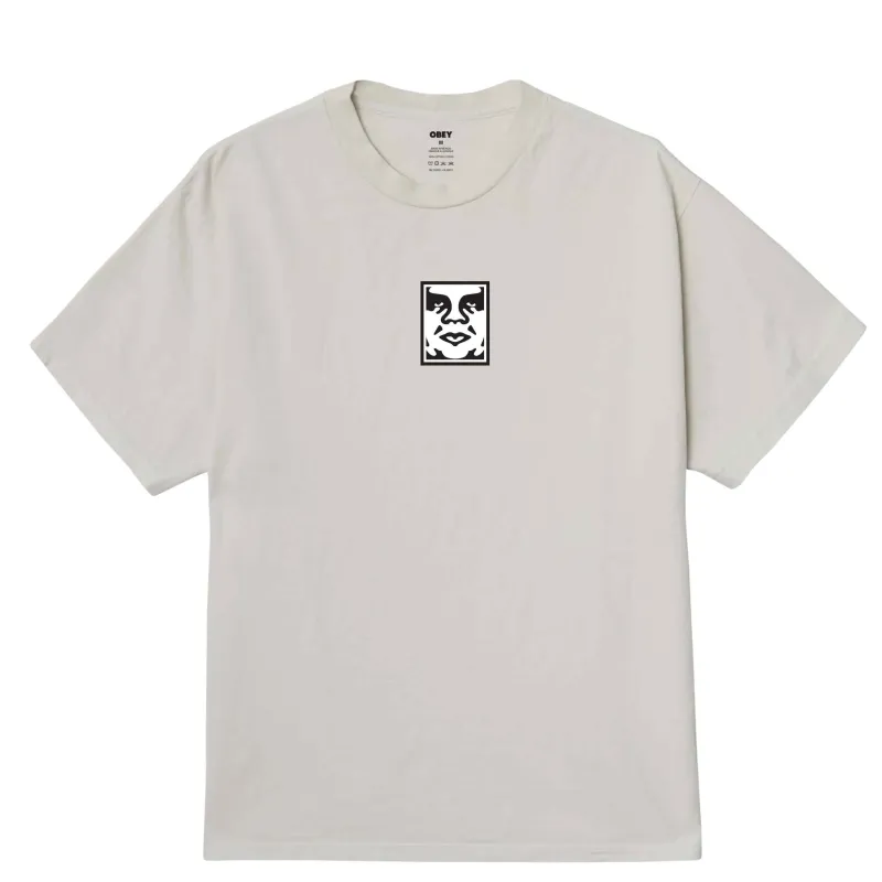OBEY ICON FACE PIGMENT TEE  