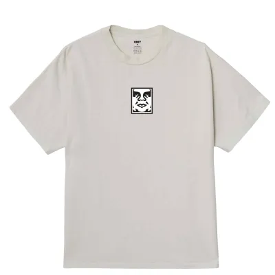 OBEY ICON FACE PIGMENT TEE